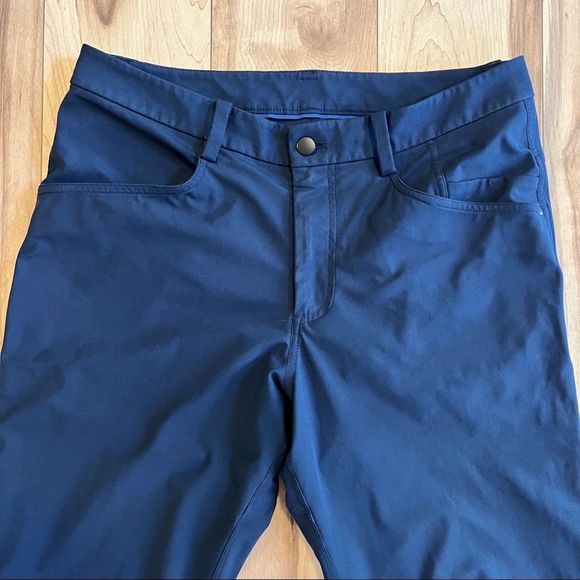 Lululemon ABC Pant Slim 34x32" - Navy Blue - Picture 8 of 11